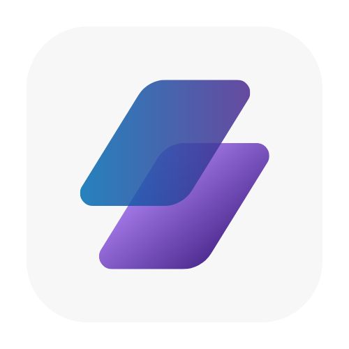QuizMe logo showing two flashcards